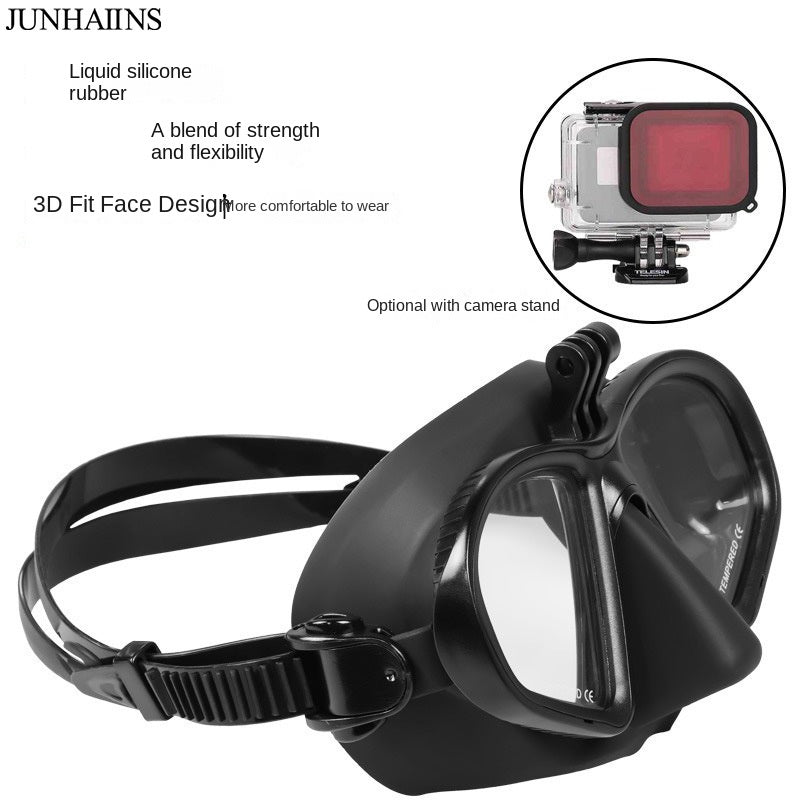Professional Men's And Women's Low-volume Free Diving Goggles Snorkeling Equipment Swimming Goggles With Myopia