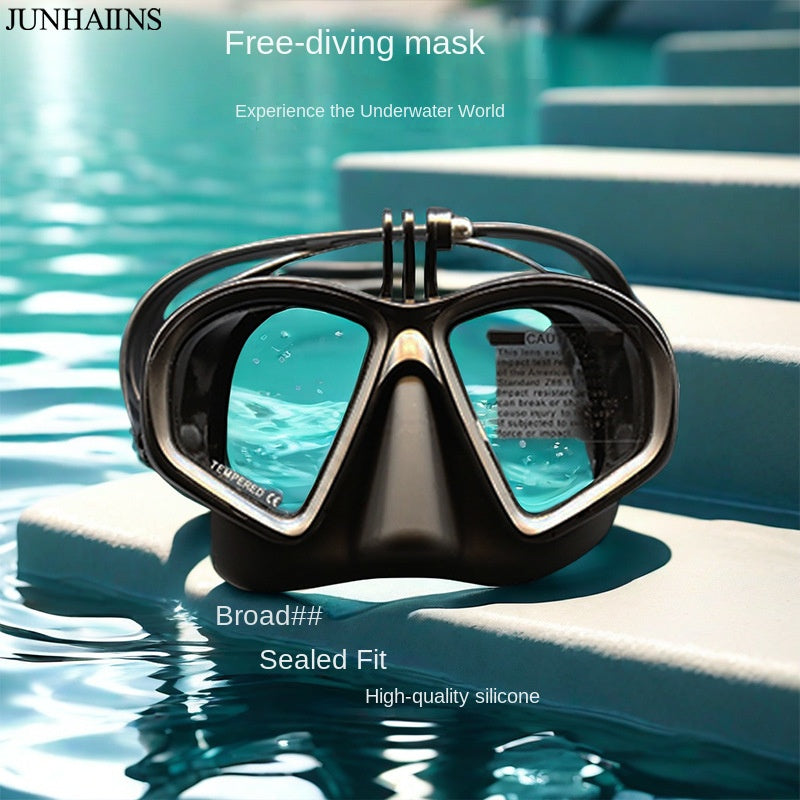 Professional Men's And Women's Low-volume Free Diving Goggles Snorkeling Equipment Swimming Goggles With Myopia